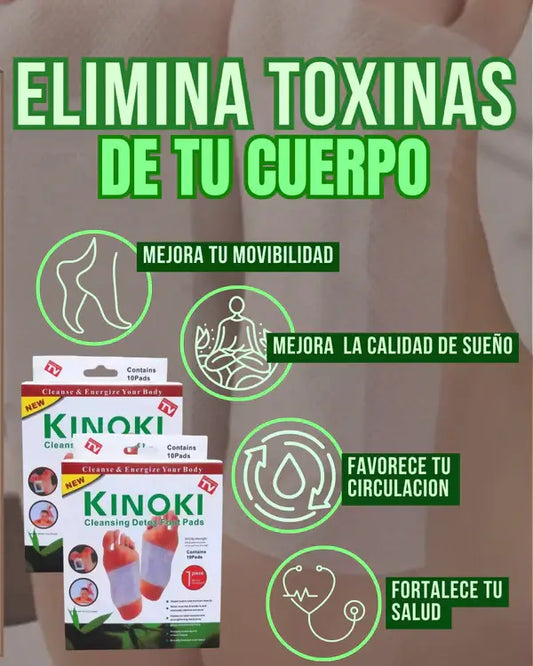 Combo 30 Parches Kinoki para Pies - Desintoxica Tu Cuerpo Sin Esfuerzo