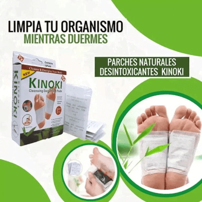 Combo 30 Parches Kinoki para Pies - Desintoxica Tu Cuerpo Sin Esfuerzo